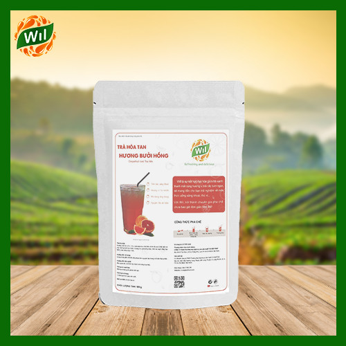 Trà hòa tan hương bưởi hồng Wil 500g