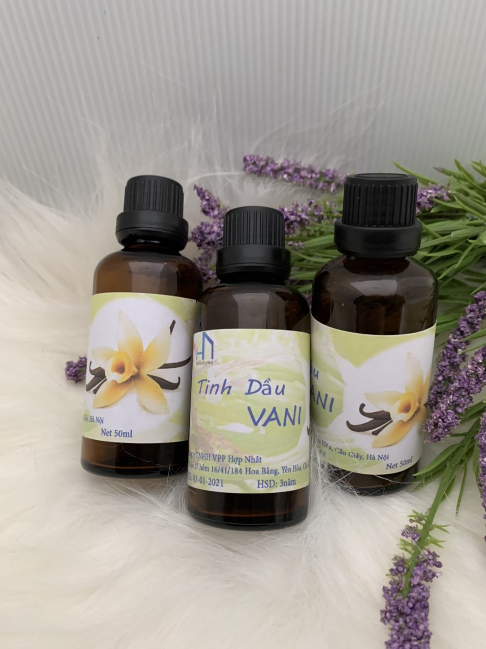 Tinh Dầu Thơm Xông Phòng Hương Vani Lọ 50ml