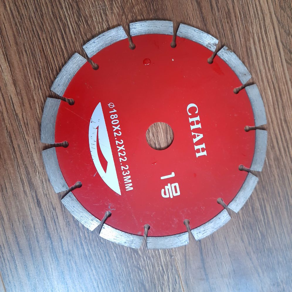 combo 10 viên lưỡi cắt tường, đá granite, lưỡi cắt bê tông tấc 8 kt 180mm