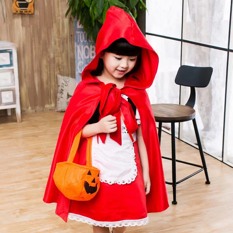 HomeSik Halloween costume Little Red Riding Hood Meristmas Party Cosplay