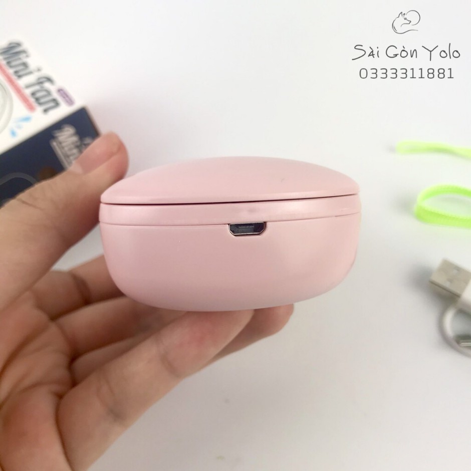Quạt 6 cánh, có gương 5518, quạt tích điện mini 6 cánh, có gương, quạt cầm tay mini, quạt mini cầm tay 2 trong 1 nhỏ gọn sạc pin tích điện, quạt mini cầm tay gutek n5518 nhỏ gọn thiết kế nắp trượt
