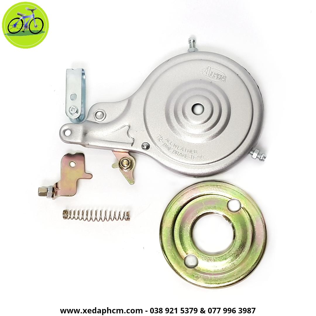 [HCM]Bộ thắng đùm xe đạp lớn bộ má phanh  bố phanh bánh sau