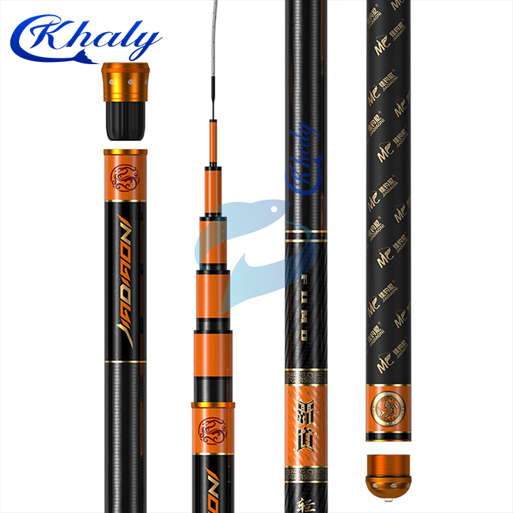Khaly cần câu tay săn hàng phục ma kinh lượng, cần câu tay cao cấp chính hãng cd-56