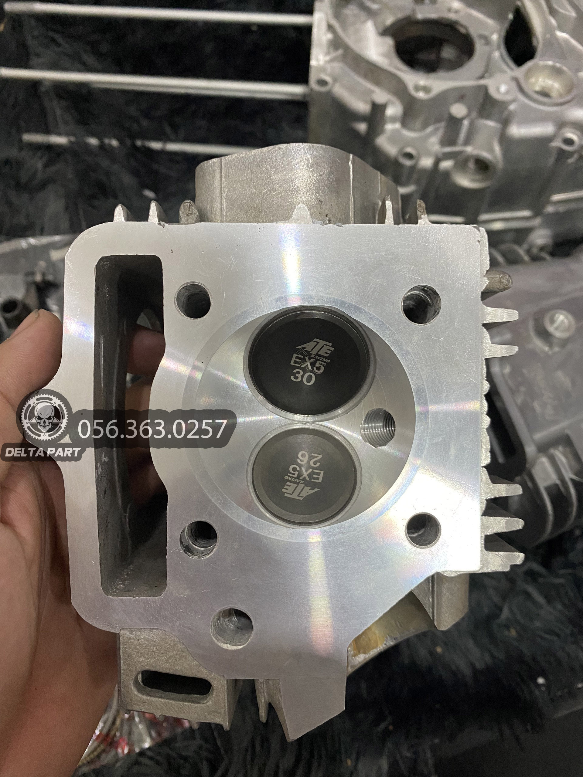Đầu wave 62 xupap 26-30 - dream , cub ,ex50 , si 50 , kymco , sym.