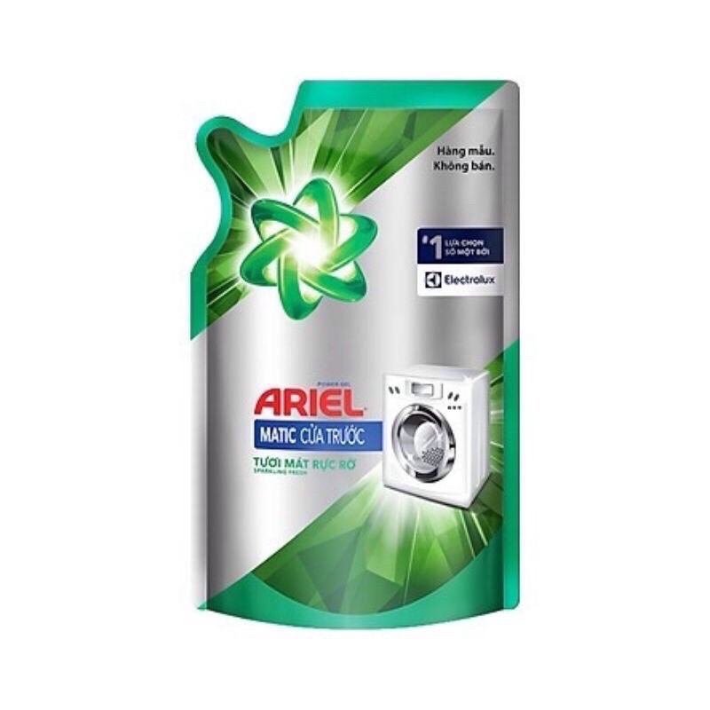 Nước giặt ARIEL cửa trước hương tươi mát túi 360g