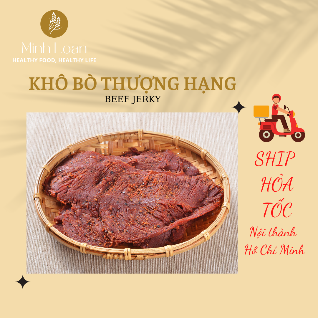 Khô bò thượng hạng - MinhLoanfarm