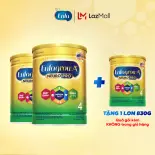 [Tặng 1 lon 830g cùng loại] Bộ 2 lon Enfagrow A+ Neuropro 4 với DHA giúp phát triển não bộ cho trẻ từ 2-6 tuổi  - 1.7kg/lon