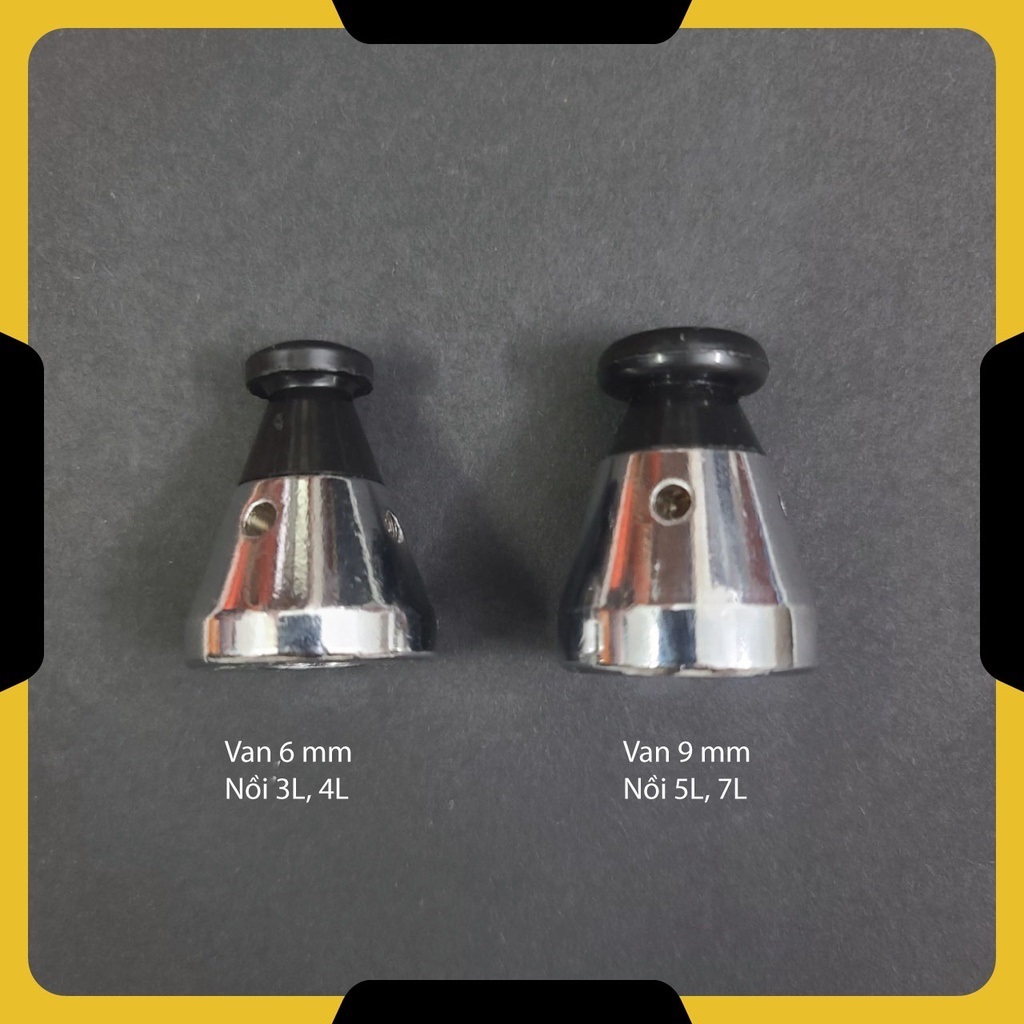 Van nồi áp suất gas 6mm-9mm, Van cho nồi 1 tay supor, nồi áp suất Liên Xô