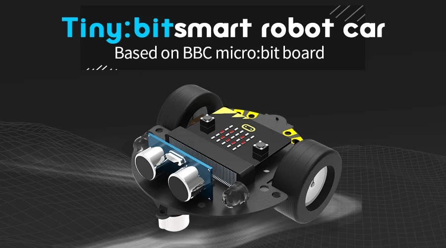 [HCM]Tiny:bit - Xe robot Tiny Bit - Robot lập trình cho trẻ em