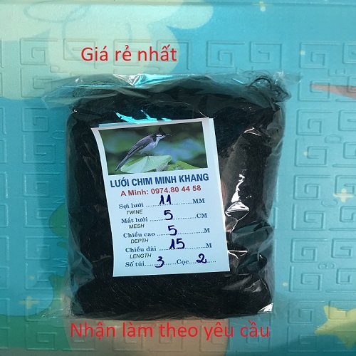 [Xả hàng 3 ngày]Lưới Bẫy Chim Chào Mào, Chòe, Mi, Sáo,Cu gáy dài 10M-15M-20M-25M-30M-50M Tàng Hình, Sợi Cước Đen Giúp Cho Độ Tàng Hình Của Lưới Cao Lưới Bẫy Chim Tàng Hình Tổng Hợp
