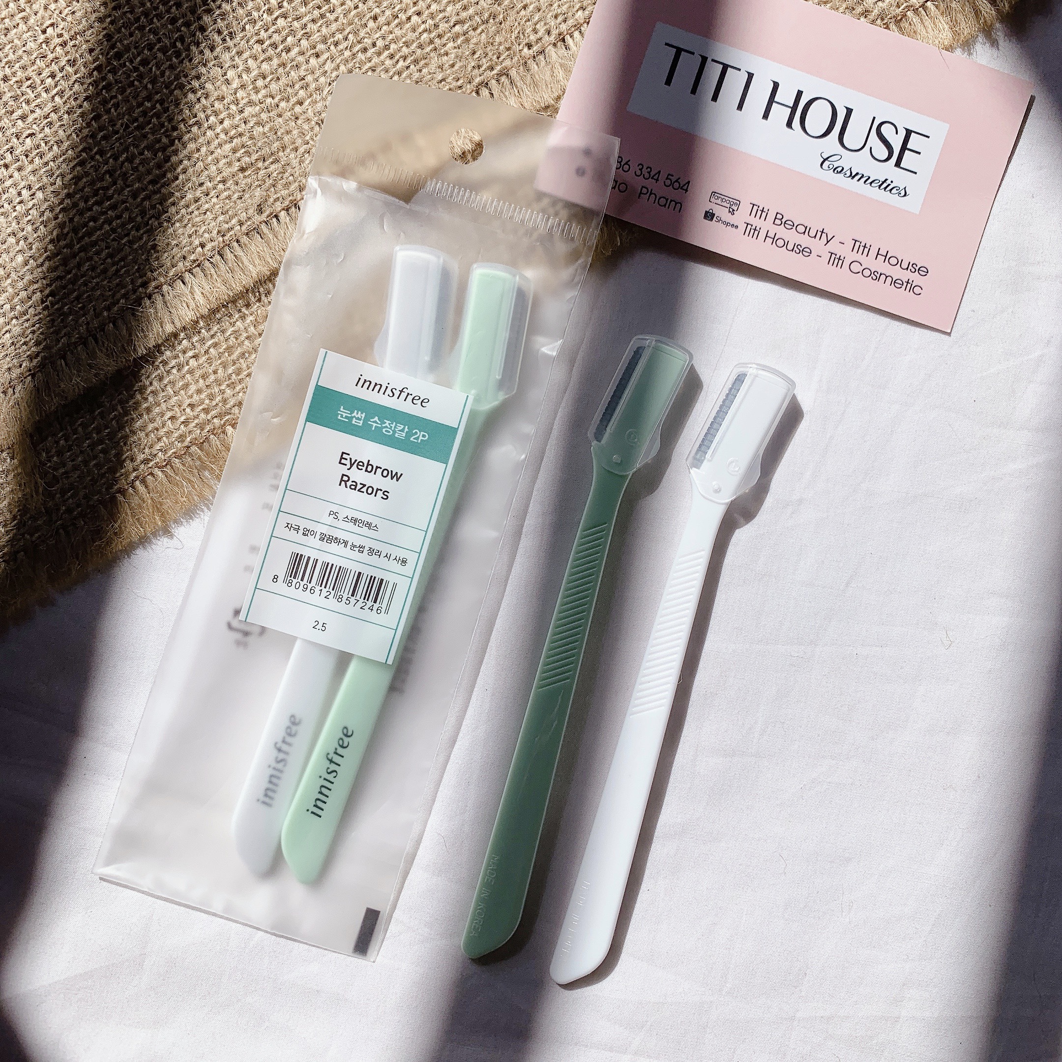 Dao Cạo Lông Mày Innisfree Eyebrow Razor