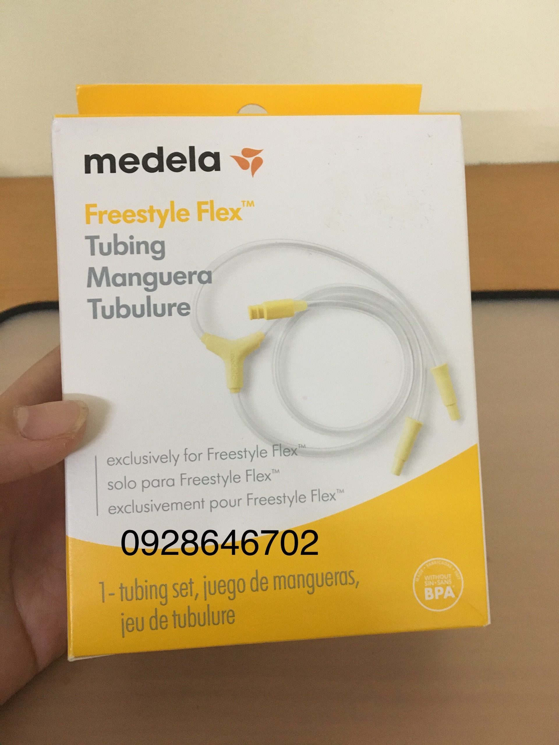 Dây tubing cho máy hút sữa medela freestyle flex/swing maxi flex