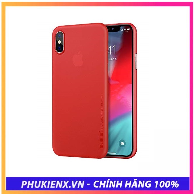 Ốp iPhone X Memumi siêu mỏng - mỏng vô địch bán chạy nhất