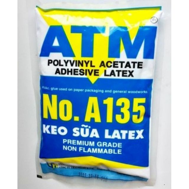Keo sữa atm 1kg - chuyên dán gỗ, dán giấy, dán bìa simil
