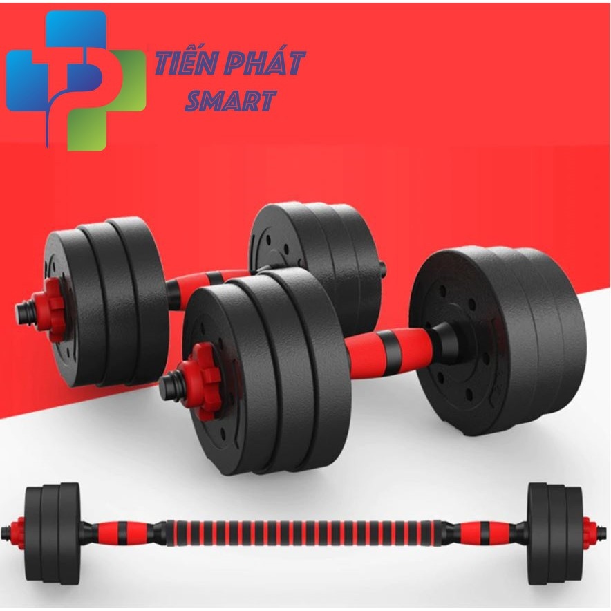 ☋✒۞ Tạ tập tay đẩy kết hợp 20 KG tạ nam nữ tập gym tập thon tay( Hàng chuẩn phòng Gym Bảo Hành 12 Tháng)