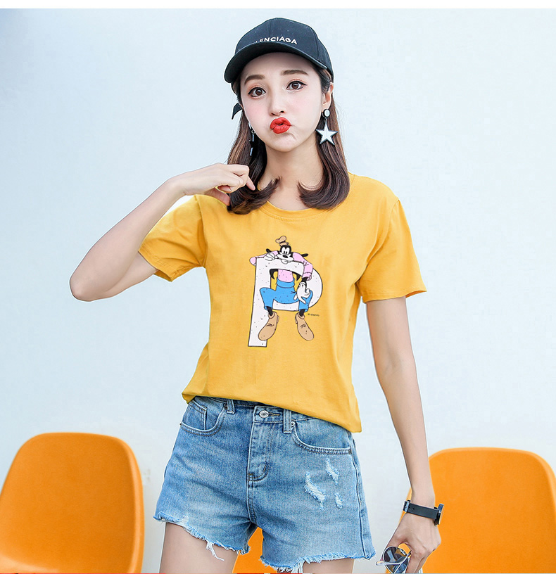 Áo thun nữ thun thái xịn mát in hình form vừa