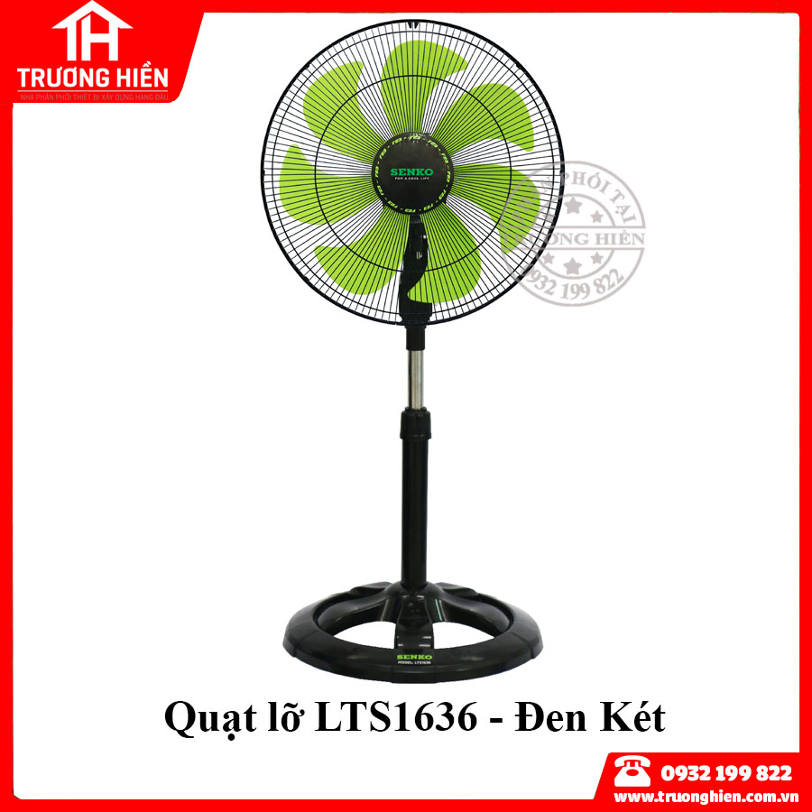 Quạt lở thân sắt senko f23 mẫu mới lts1636- công suất 65 w- hàng chính hãng - giao màu ngẫu nhiên