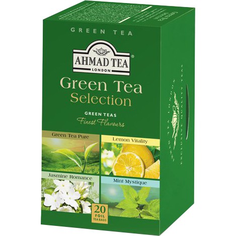 TRÀ XANH AHMAD ANH QUỐC - BỘ SƯU TẬP TRÀ XANH- Green Tea Selection