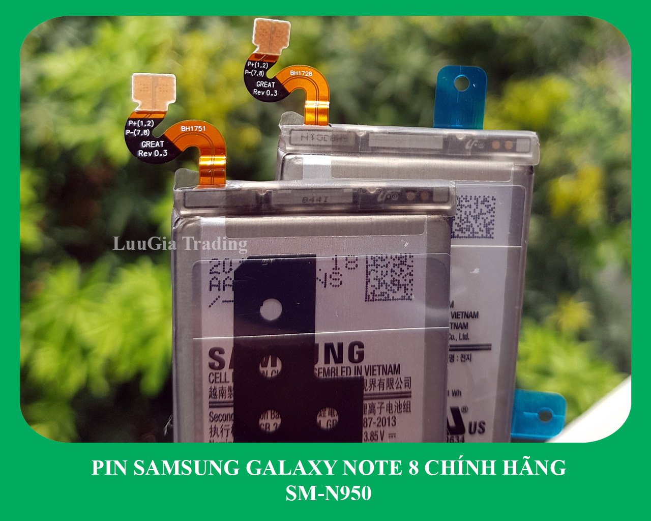 Pin samsung galaxy note 8 n950 công ty