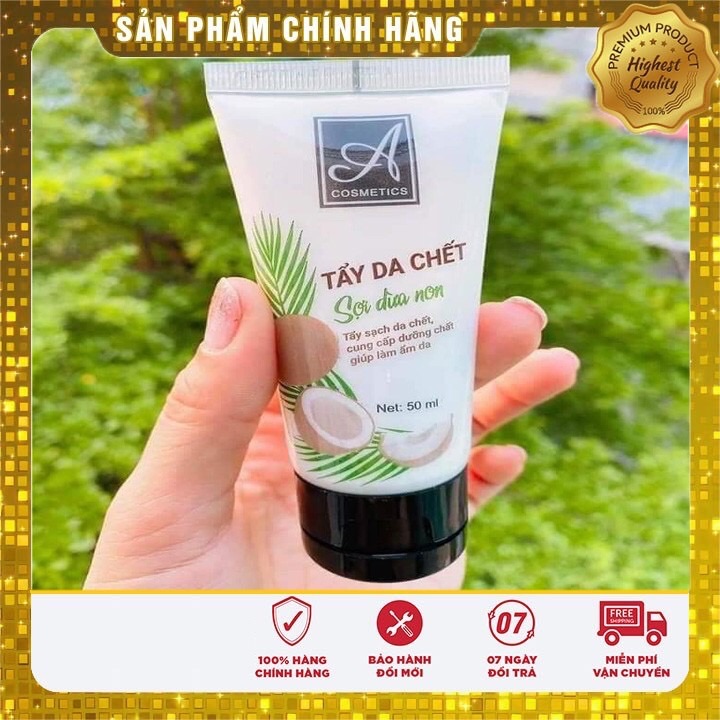 Tẩy tế bào chết Sữa Dừa non(chính hãng được kiểm hàng)