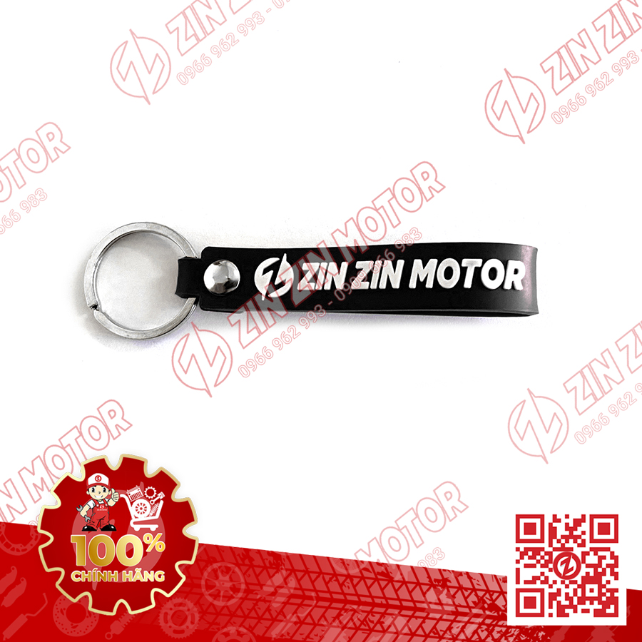 Móc Khóa Zin Zin Motor 20cm Màu Đen