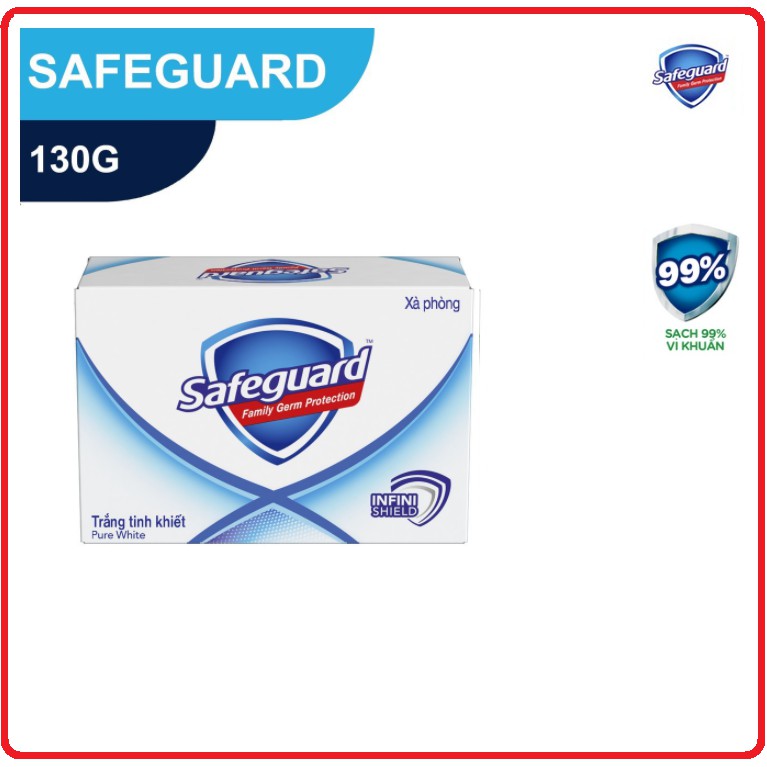 Xà phòng diệt khuẩn safeguard cục 130g