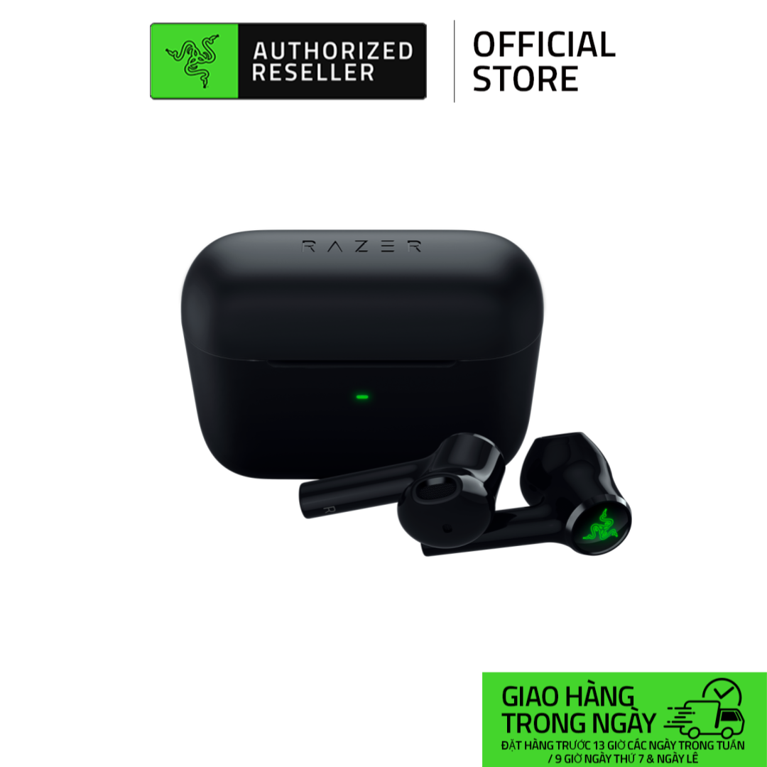 Razer Hammerhead True Wireless X Earbuds | Bluetooth 5.2 | Auto-Pairing | Low-Latency Gaming