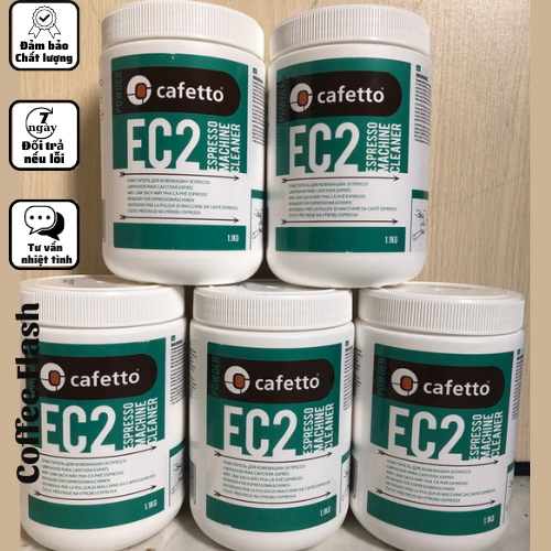 Bột vệ sinh máy pha cà phê Cafetto EC2