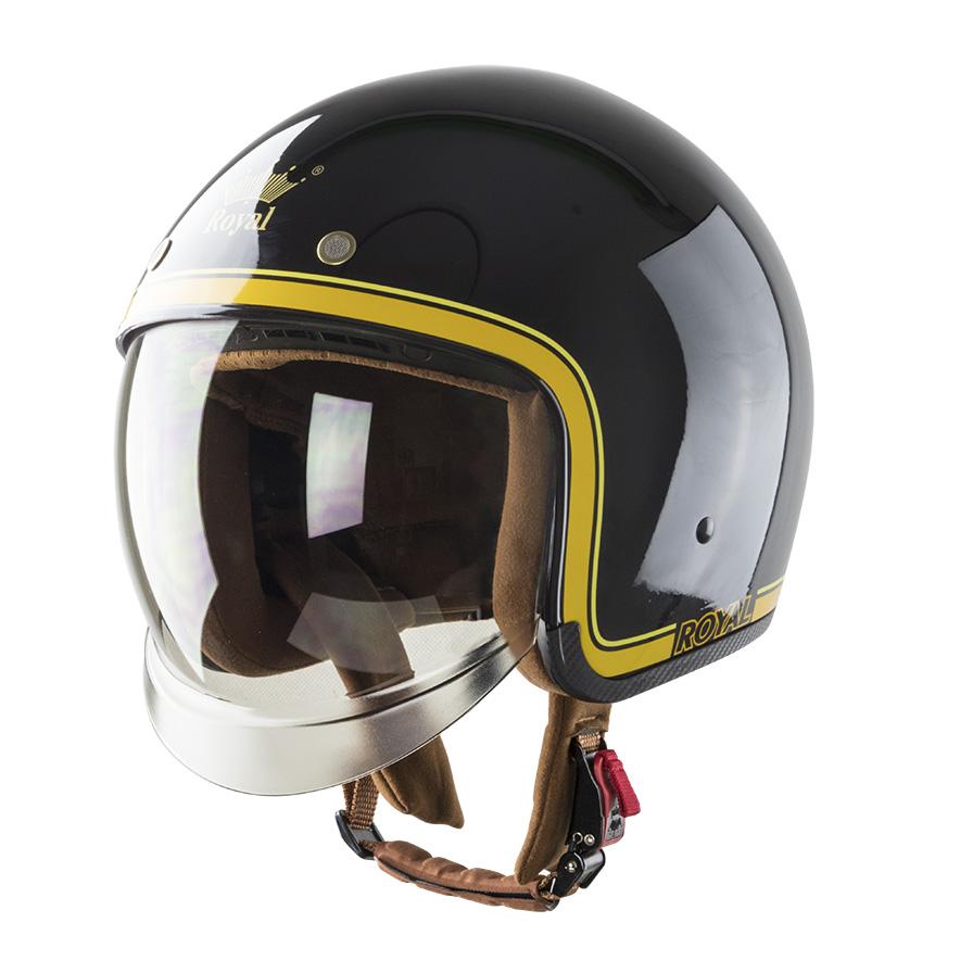 [HCM]Nón bảo hiểm 3/4 kính âm Royal M139 tem V10 Đen Bóng Chỉ Vàng (kính khói)Sản Phẩm Chất Lượng Gian Hàng Uy Tín Giá Cả Cực Tốt Mua Ngay.