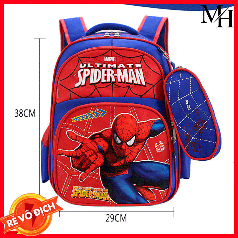 [LỚP 1 ĐẾN LỚP 3] Balo kèm túi đựng bút cho học sinh cấp 1 tiểu học, cặp sách chống thấm nước cho bé trai