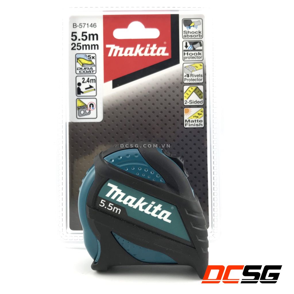 Thước cuộn thép 5.5m makita b-57146 | dcsg