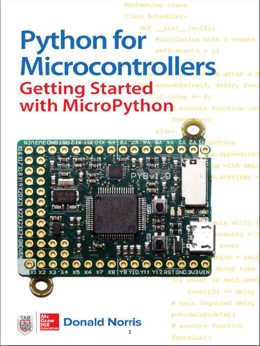 Sách Python for Microcontrollers Getting Started with MicroPython