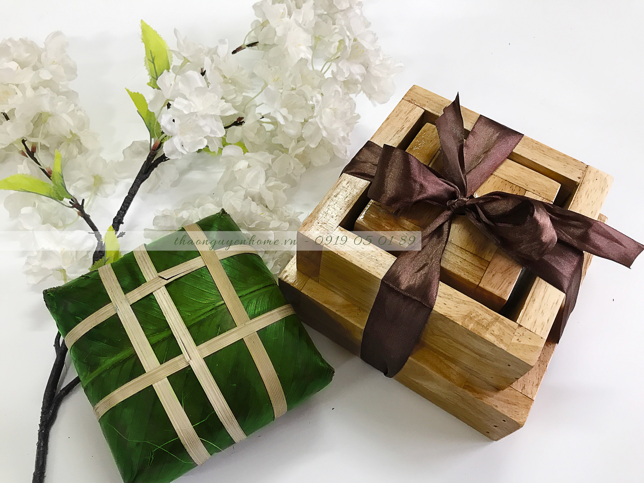 Khuôn Gói Bánh Chưng Thông Minh Bánh Cỡ Vừa11cm Bánh 800gram