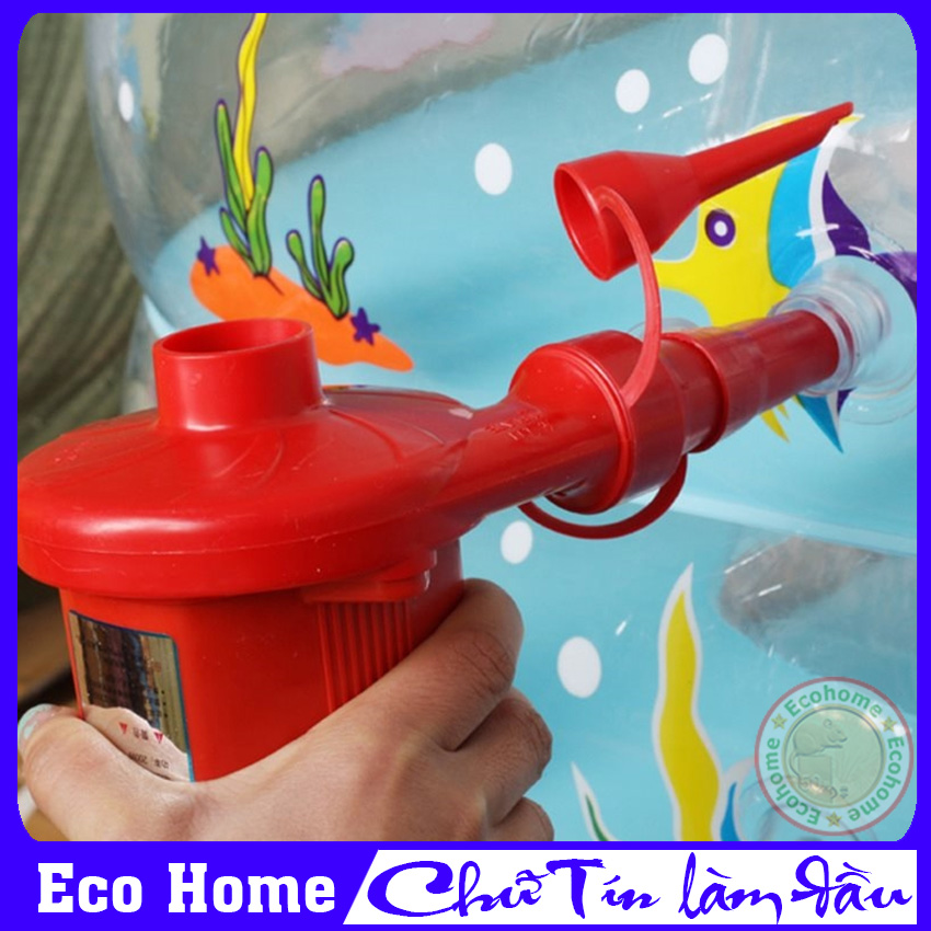 Bơm điện 2 chiều thổi hơi hút chân không Wenbo, Máy Bơm Hút Điện Đa Năng Wenbo - Bơm Phao Bơi, Nhà Hơi, Nệm Hơi, Bể Bơi Phao - Bảo Hành 1 Tháng Tại Eco Home