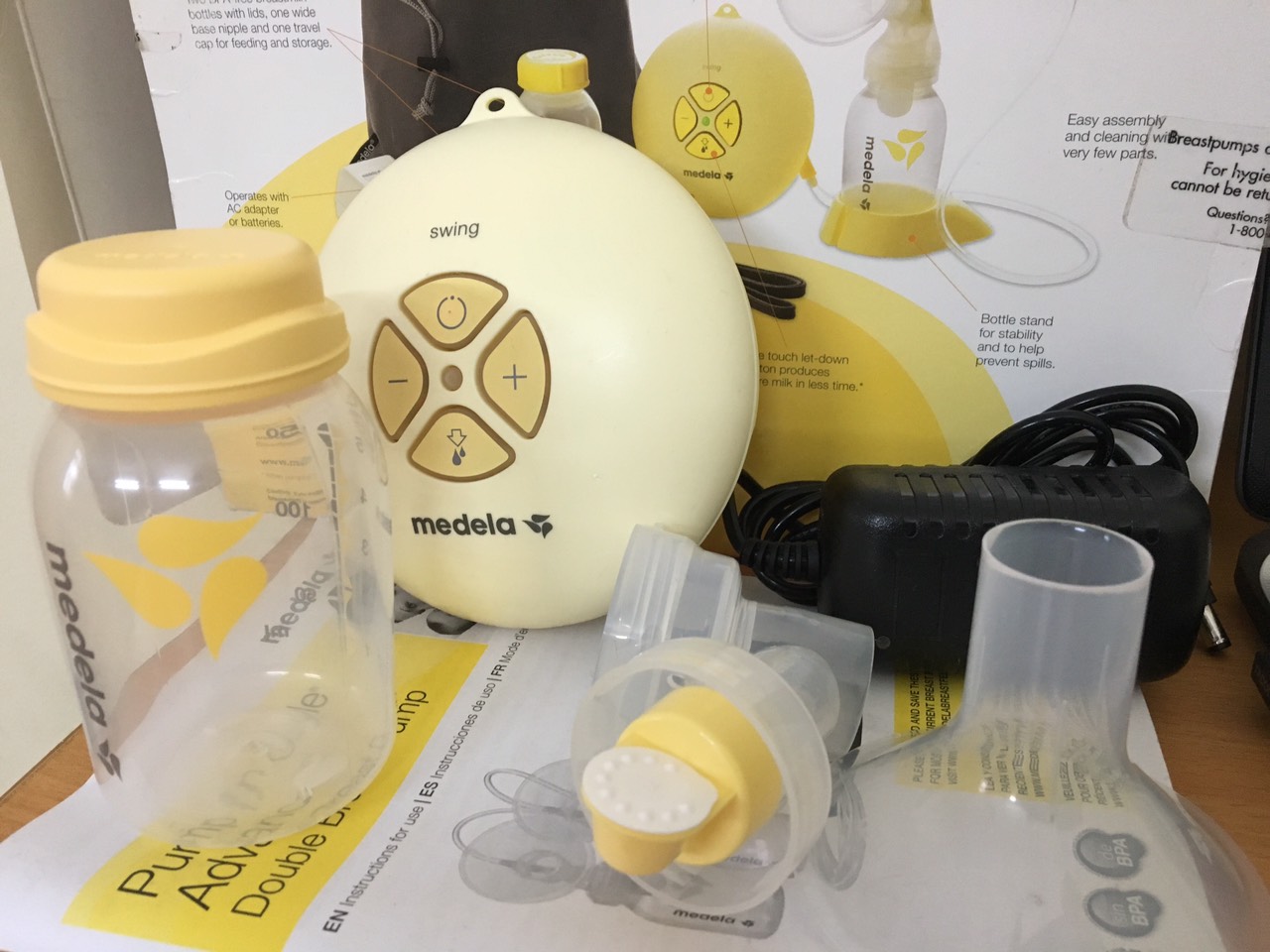 Máy hút sữa Medela Swing đơn like new