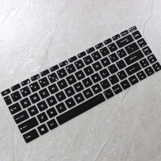 Tấm silicon phủ bàn phím laptop Msi 14 - 15,6 inch