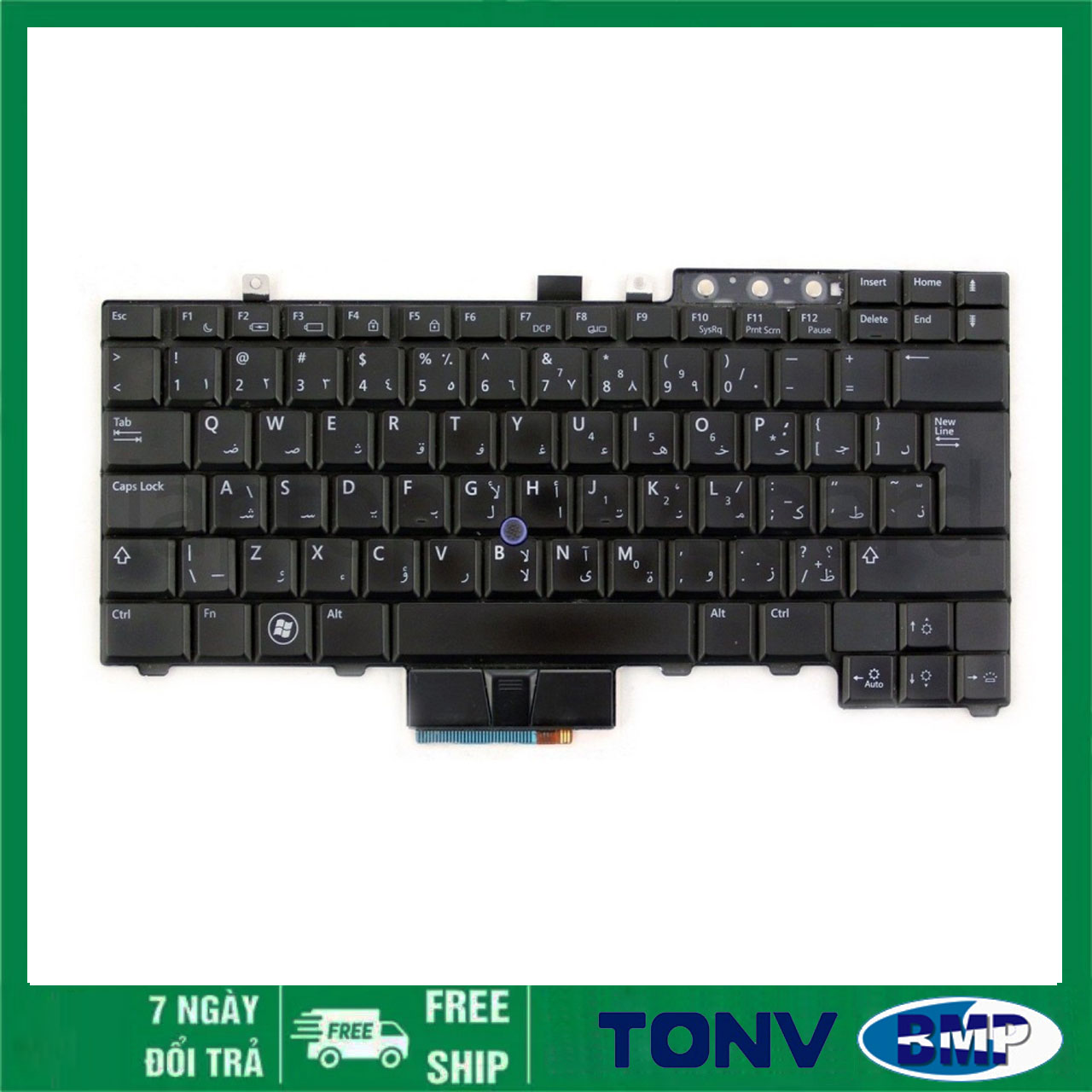 Bàn phím dell latitude e6400 e6410 e6510 e6500
