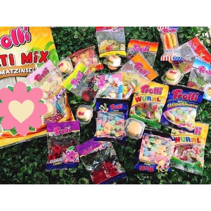 Kẹo dẻo trolli multi mix gói 500gr