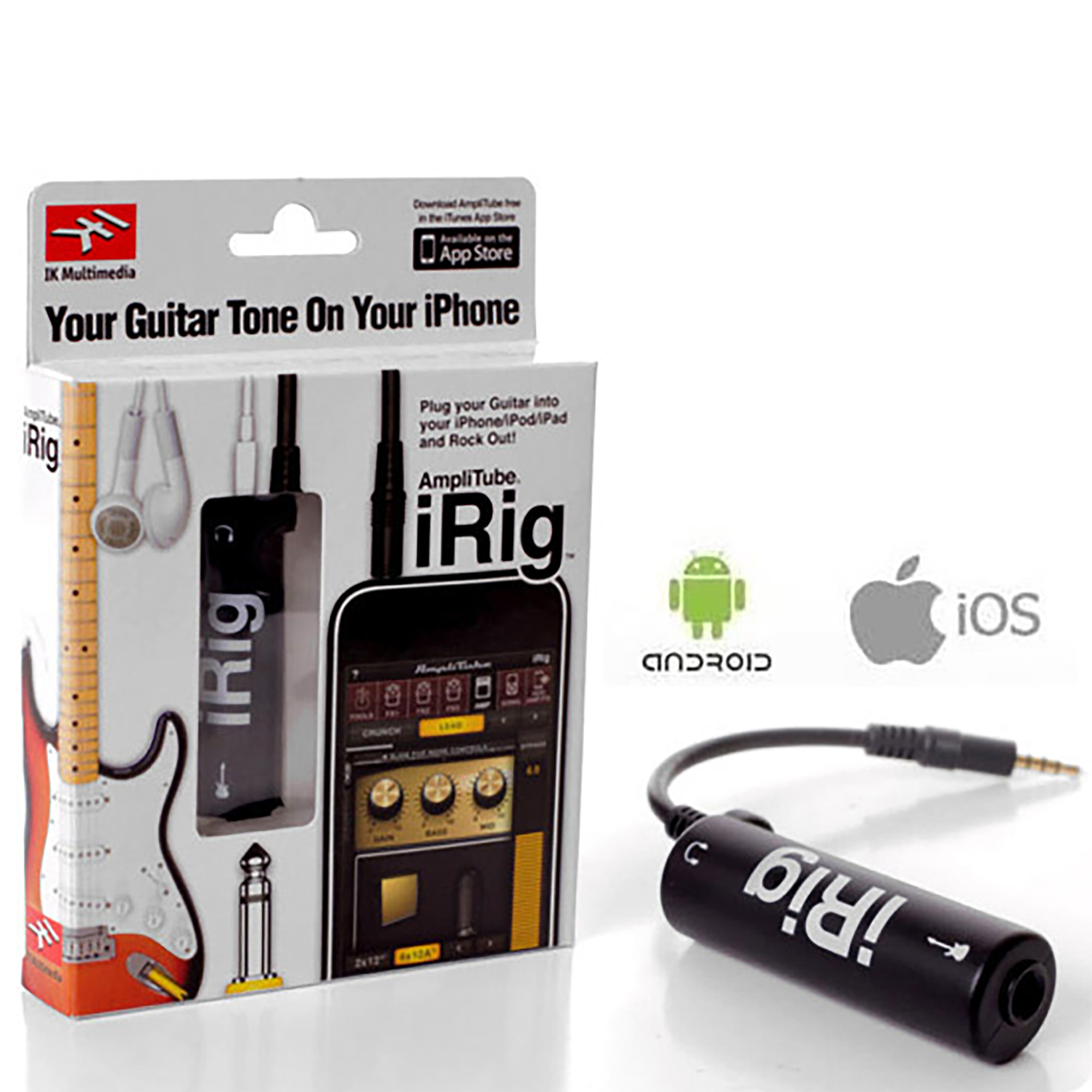 IRIG - Thiết bị iRig AmpliTube thu âm Guitar, Organ, Piano điện,...