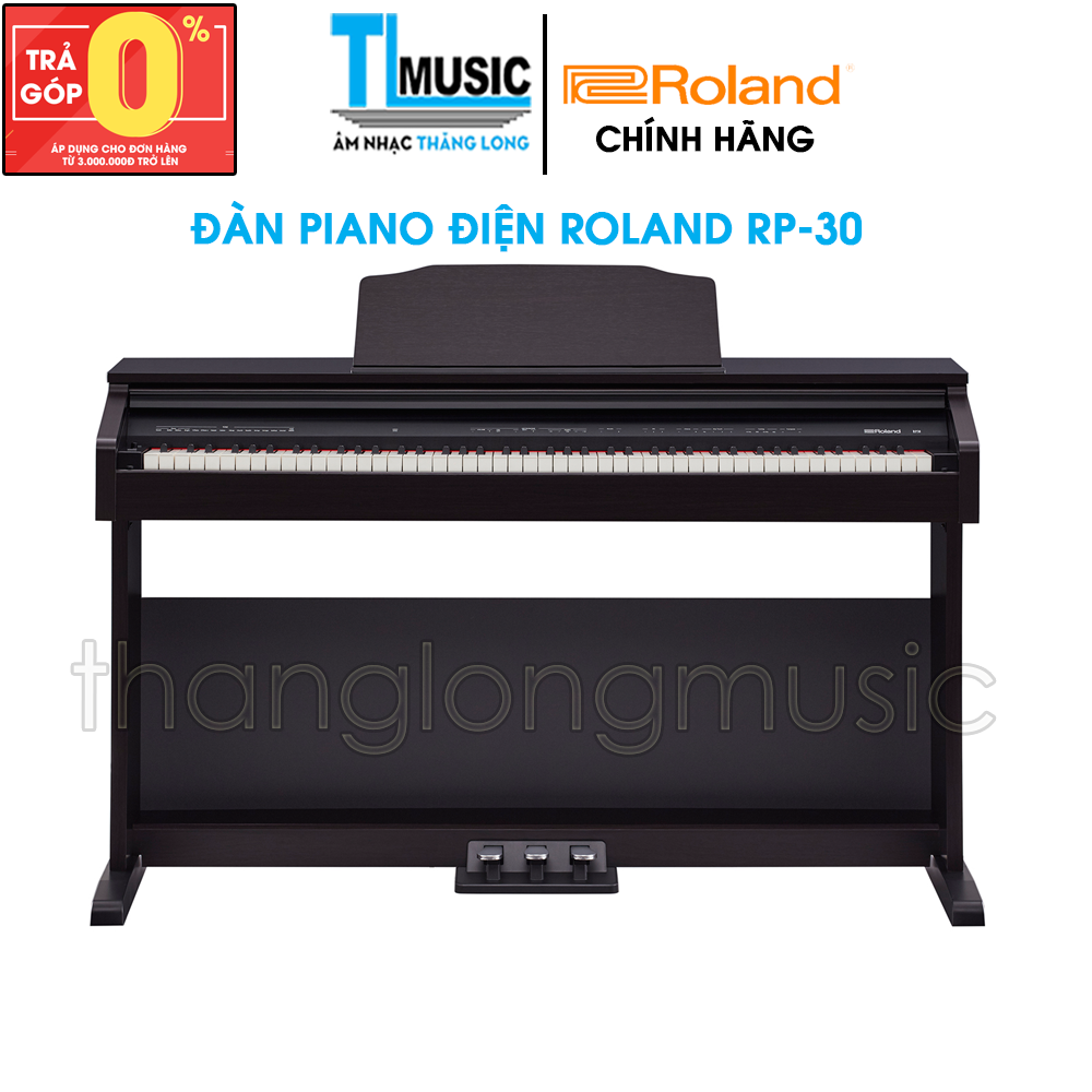 Trả góp 0% đàn piano điện 88 phím roland rp30 – digital piano roland rp-30 – kết nối bluetooth – thiết kế sang trọng