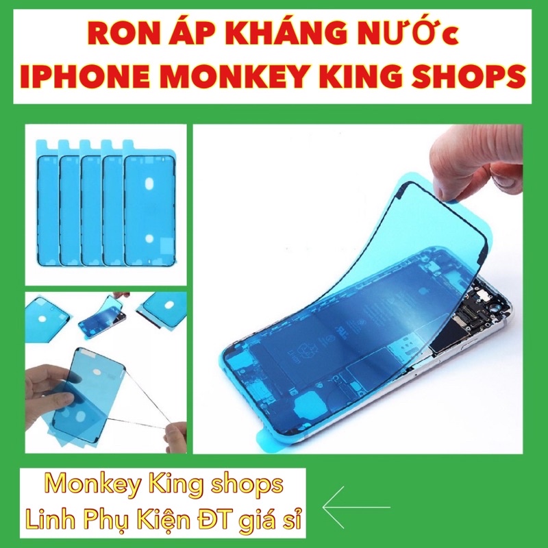 Ron áp kháng nước iphone 6 đến 12promax siêu rẻ monkey king shops