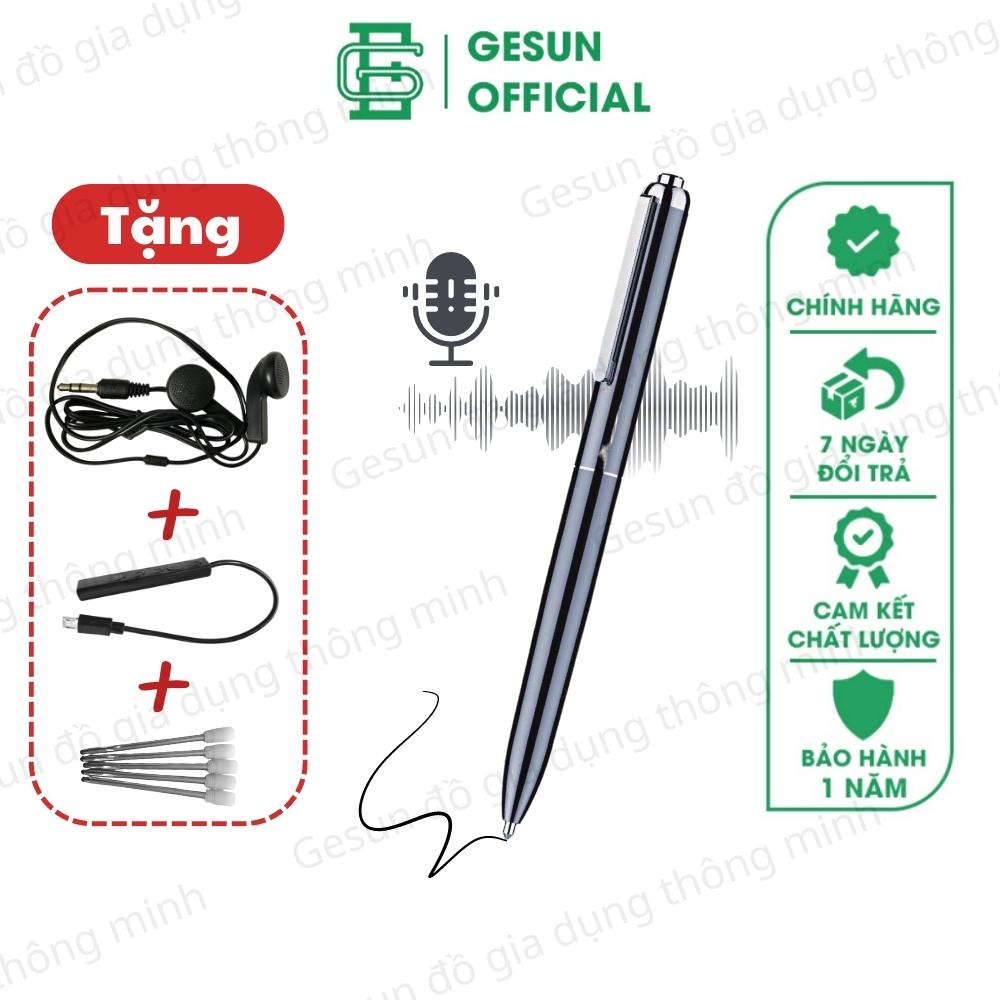 Máy ghi âm P150 siêu lọc âm 32GB bút thu âm pin trâu 72h bảo hành 12 tháng