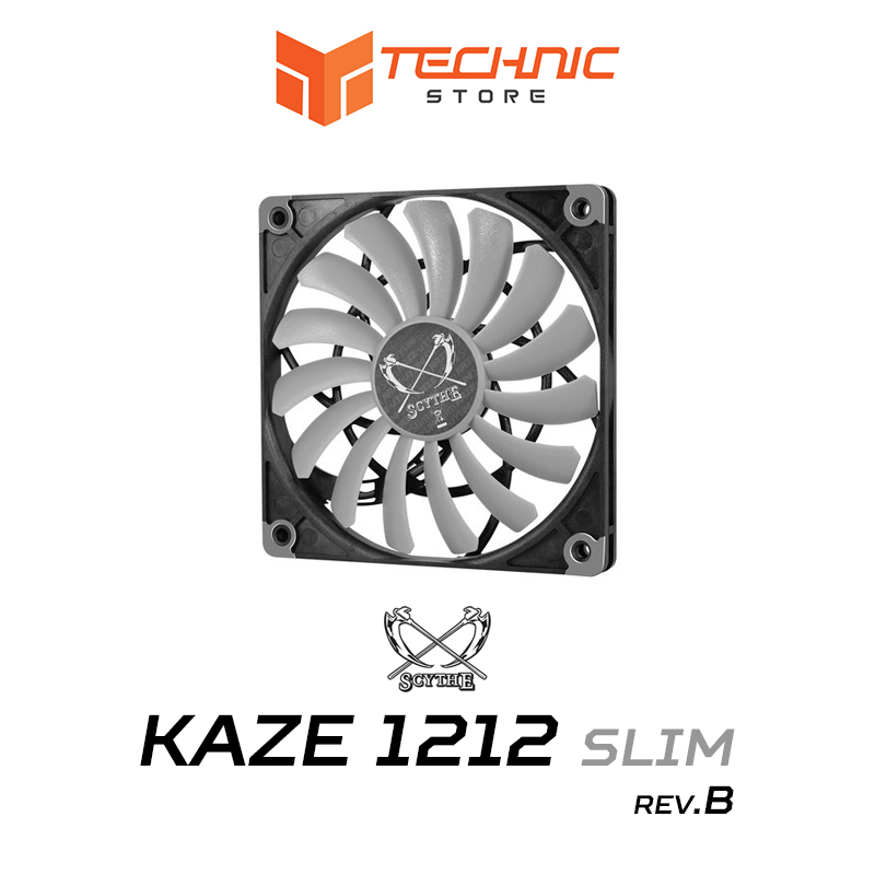 Quạt tản nhiệt Scythe KAZE-1212 Slim REV.B
