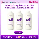 Nước Giặt Quần Áo Cao Cấp Keido.home, Giặt Xả 2in1, Thơm Lâu 72h, Sạch Sâu, Chống Cặn (chọn phân loại)