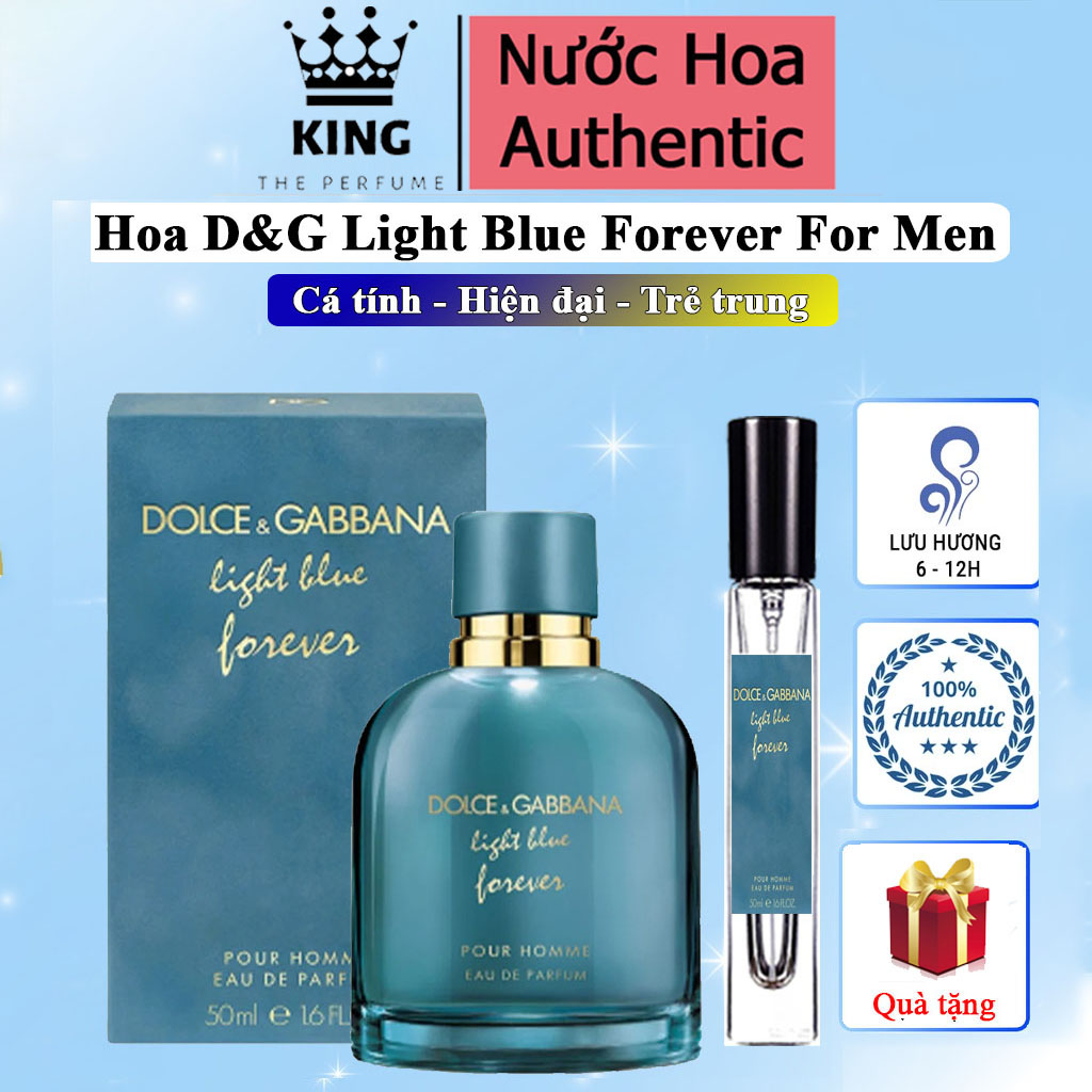 Nước Hoa Nam DG Blue Forever For men Edp - Hương thơm Thanh mát Nhẹ nhàng
