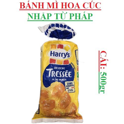 Bánh mì hoa cúc Harrys Brioche Tressee cực thơm ngon 500gr Pháp