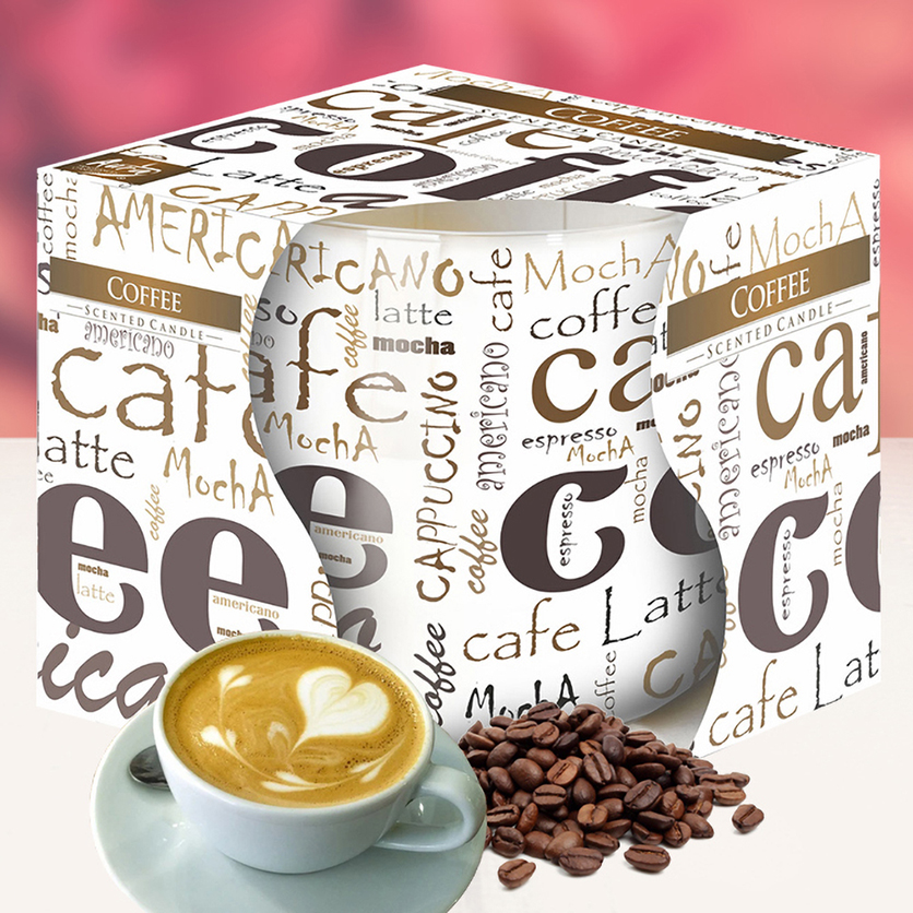 Ly nến thơm tinh dầu Bispol Coffee 100g .Tinh dầu thơm phòng – CÀ PHÊ CAPUCHINO. Tinh dầu nhập khẩu Châu Âu.Nến thơm phòng cao cấp. Khử mùi.Phụ kiện làm thơm phòng.Trang trí nhà cửa