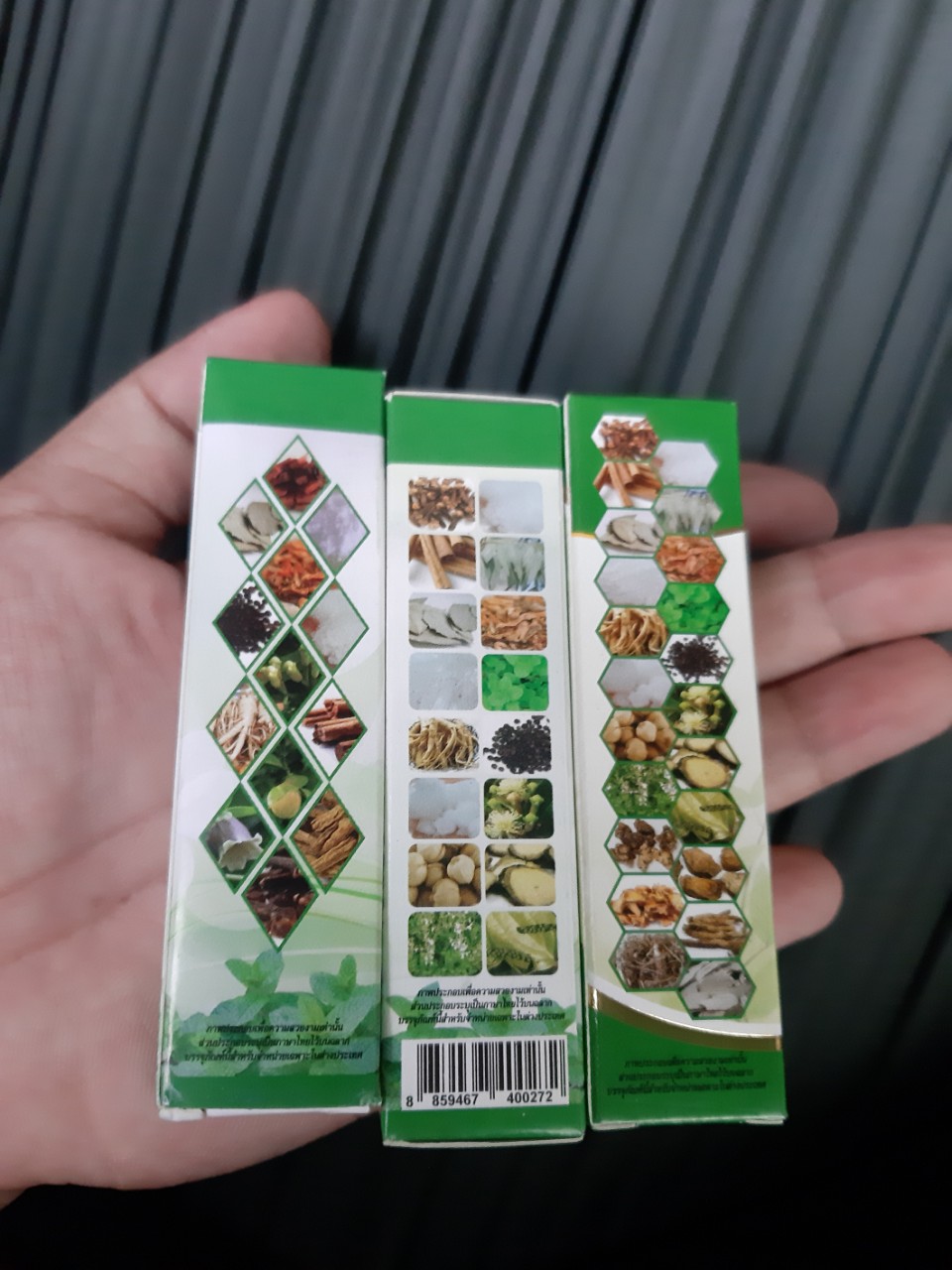 Combo 03 dầu lăn thảo dược otop thái lan