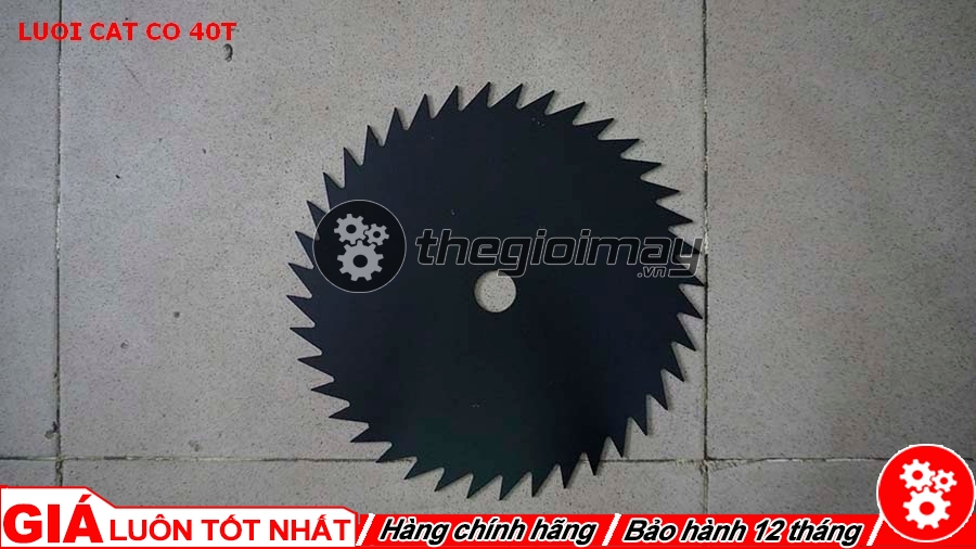 [HCM]LƯỠI CẮT CỎ ĐẶC 40T DÀNH CHO MÁY CẮT CỎ