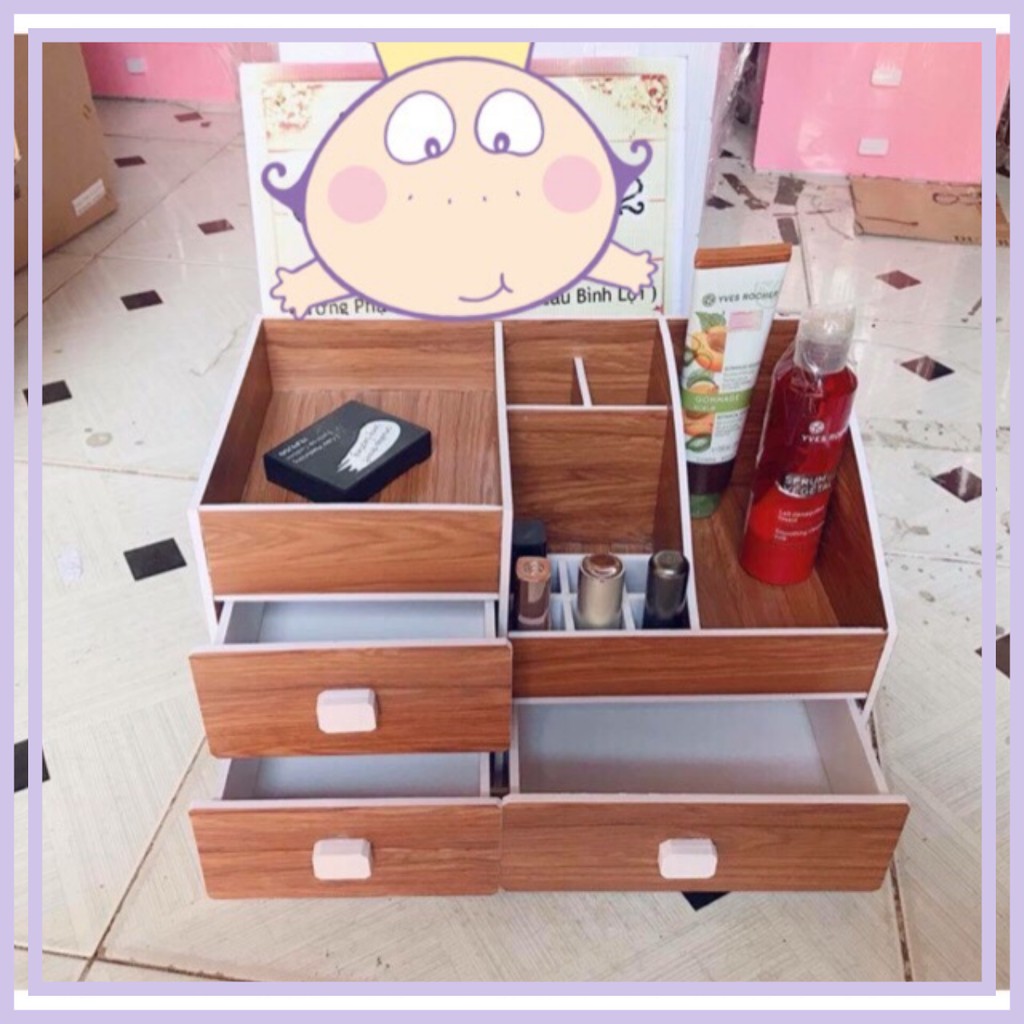 Kệ đựng mỹ phẩm max 35 để son phấn trang điểm siêu gọn chất lượng